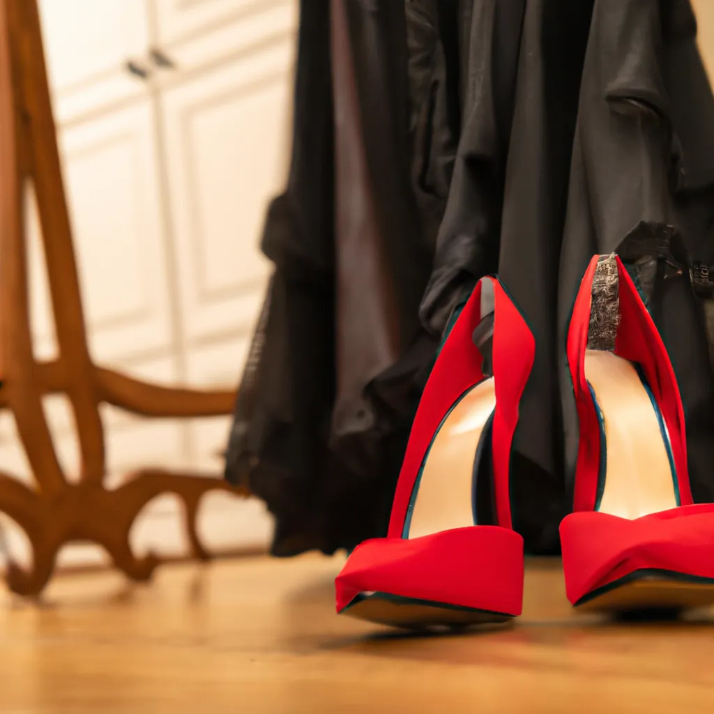 Jakie buty do czerwonej sukienki?
