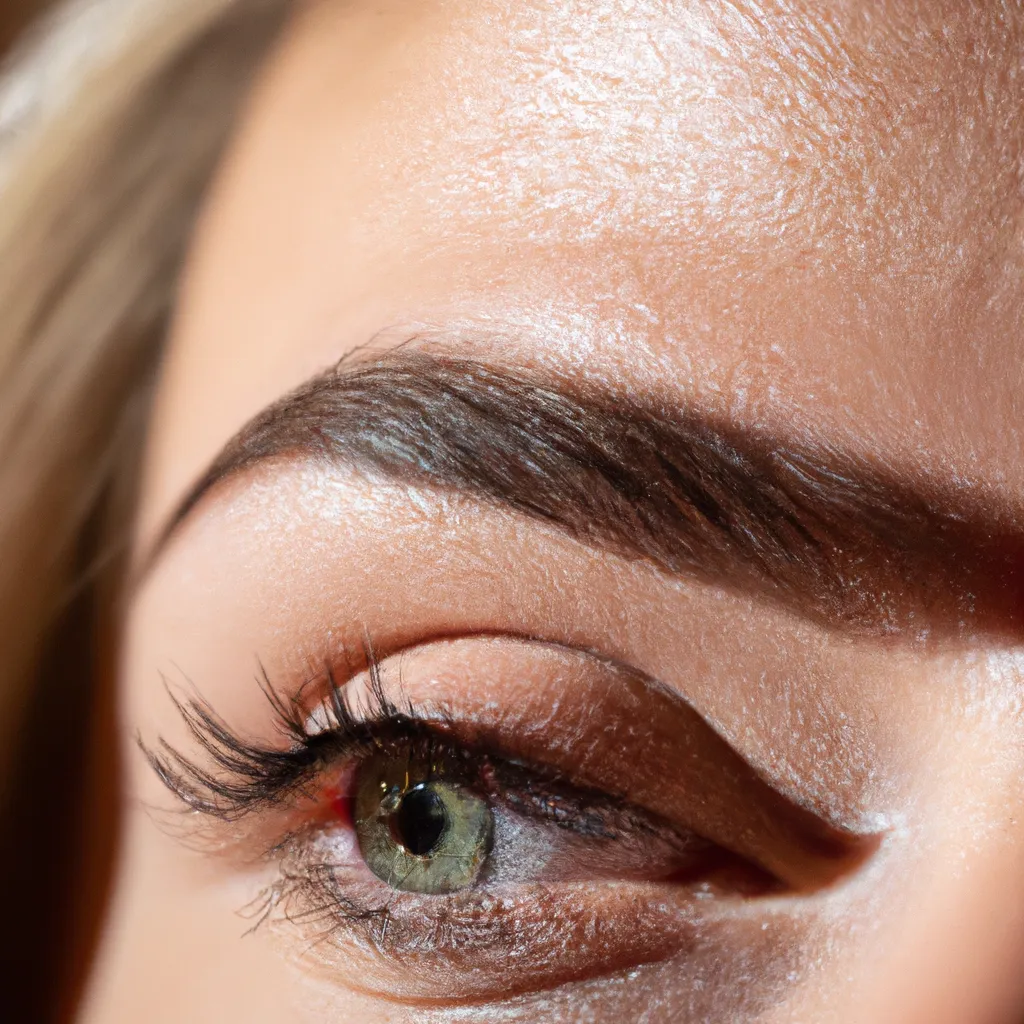 Jaki kolor brwi dla blondynek?