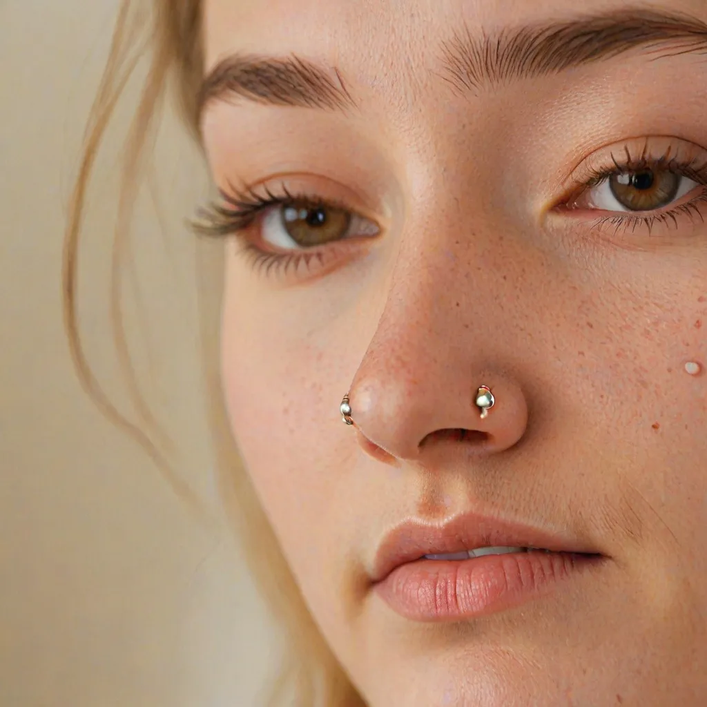 Ile goi się kolczyk w nosie? Jak dbać o nowe przekłucie?